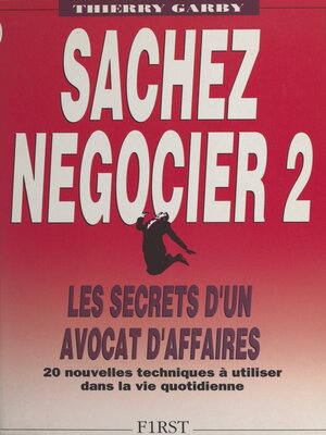 cover image of Sachez négocier (2)